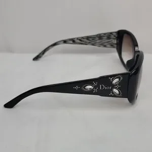 Dior | Accessories | Christian Dior Swarovski Crystals Black  display picture 2